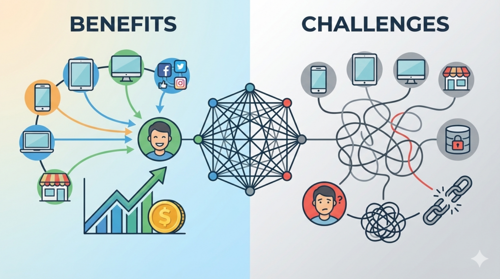マルチチャネル活用のメリットと課題